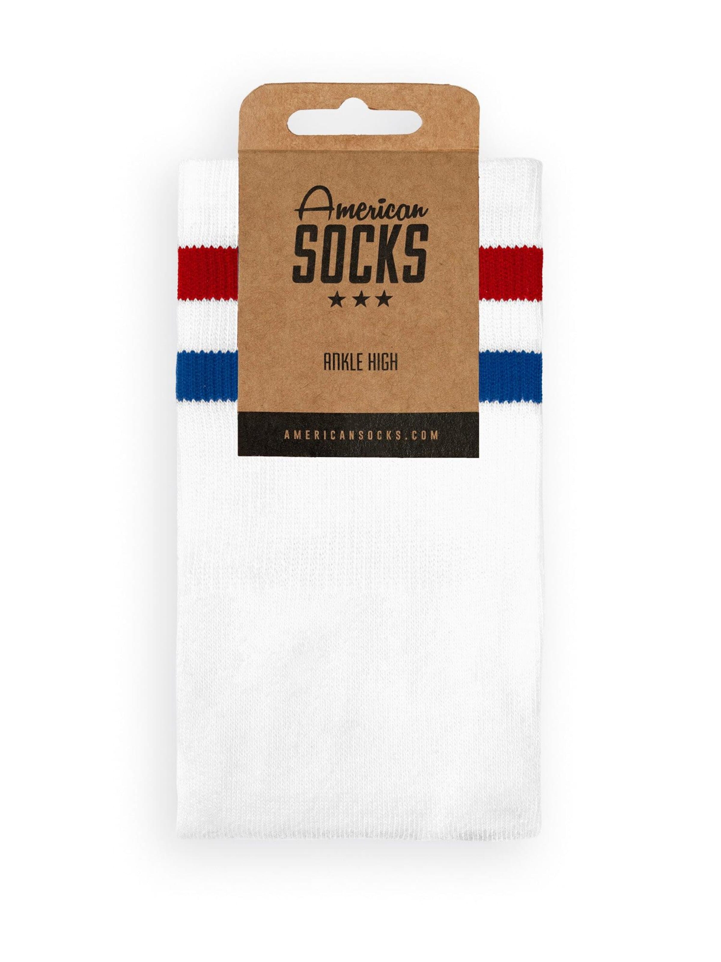 American Socks Socks 'Delorean' in White