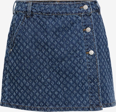 Fustă OBJECT pe albastru, Vizualizare produs