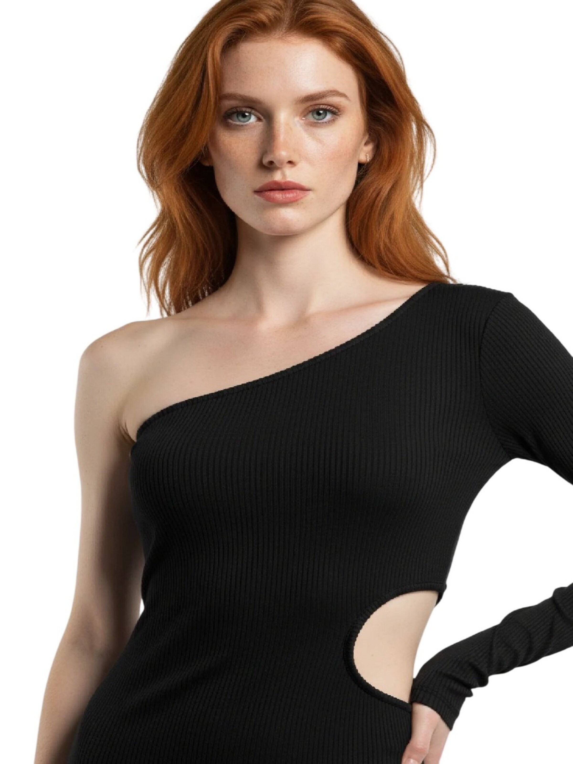 Alexa Dash Kleid in Schwarz