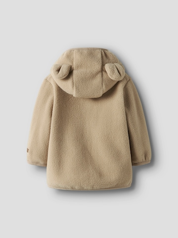 NAME IT Polár dzseki 'NBNMeeko' - barna