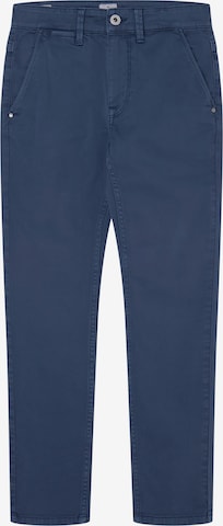 Pepe Jeans Slim fit Pants 'GREENWICH' in Blue: front