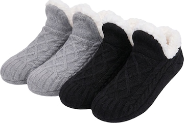 BONVERANO Ankle Socks in Grey: front