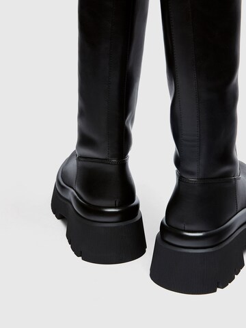 Pull&Bear Stiefel in Schwarz