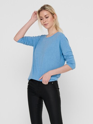 ONLY Shirt 'ONLGlamour' in Blauw: voorkant