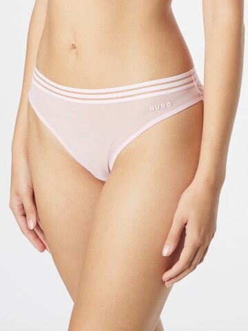 HUGO Slip in Roze: voorkant