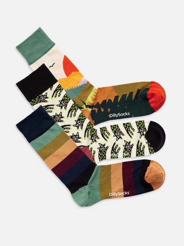 DillySocks Socks 'Abstract Nature' in Mixed colors