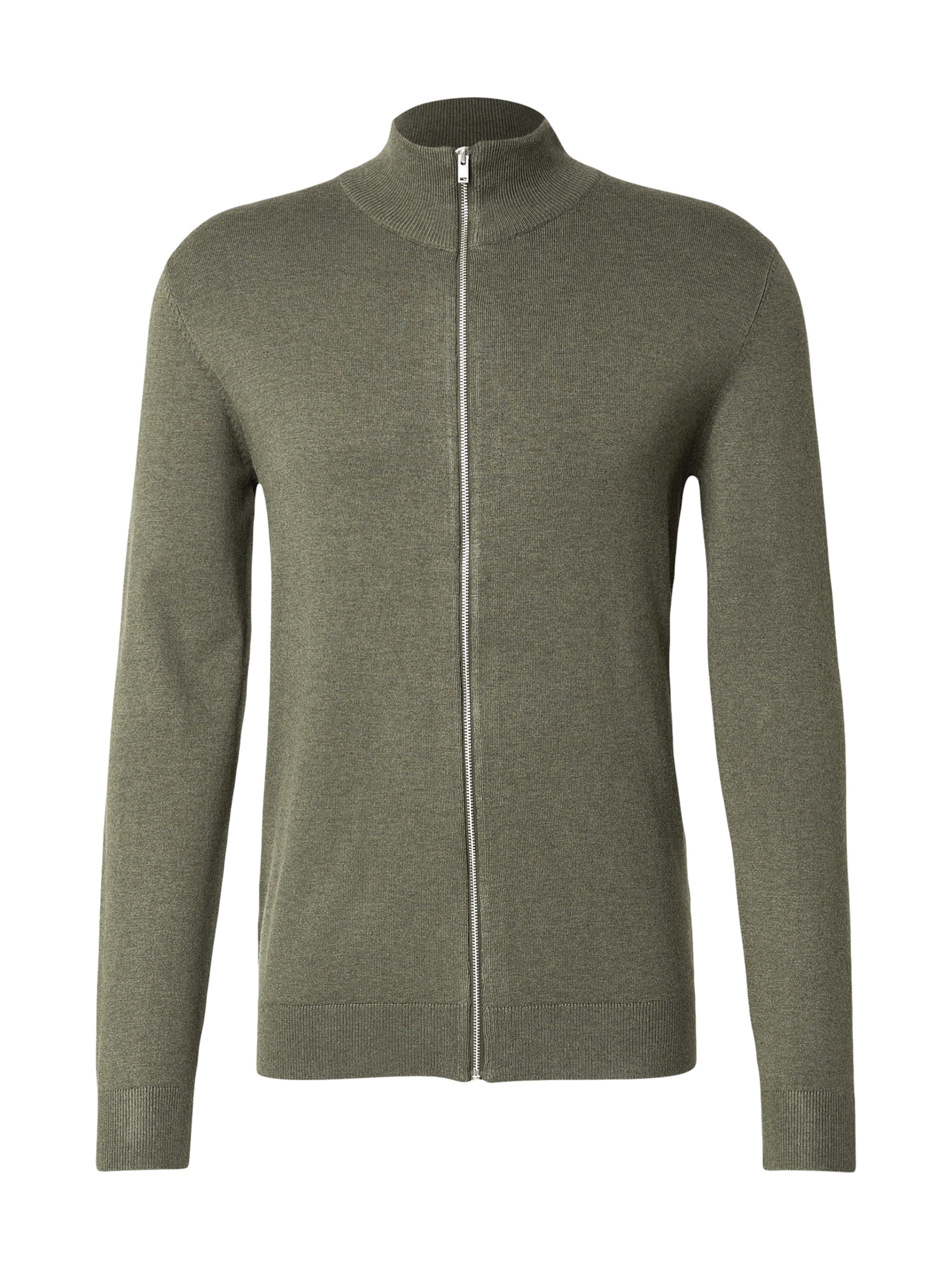 Lindbergh Πλεκτή ζακέτα σε λαδί, Άποψη προϊόντος