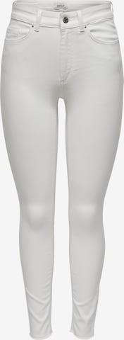 ONLY Skinny Jeans 'Blush' in White: front