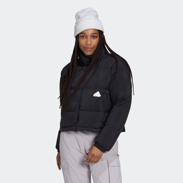 ADIDAS SPORTSWEAR Outdoorjas in Zwart: voorkant