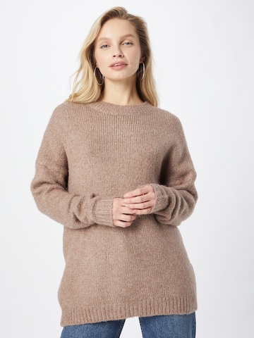 Pull-over 'Gunna' Soyaconcept en marron : devant