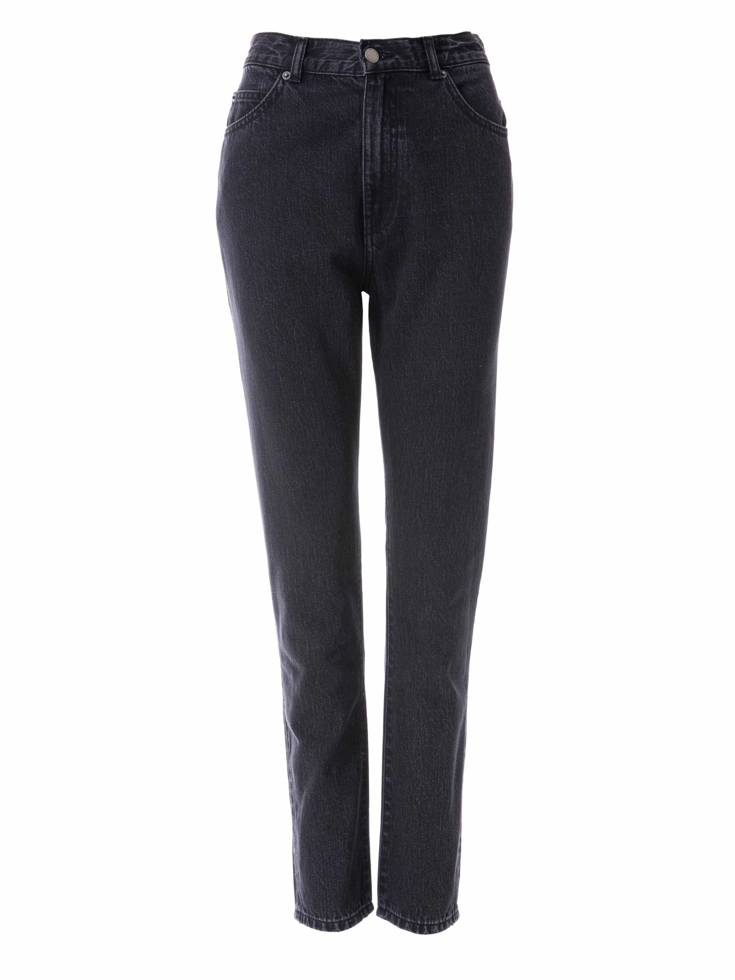 Dr. Denim Regular Jeans 'Nora'‌‌‌‌‌‌‌‌‌‌ in Schwarz: Vorderseite