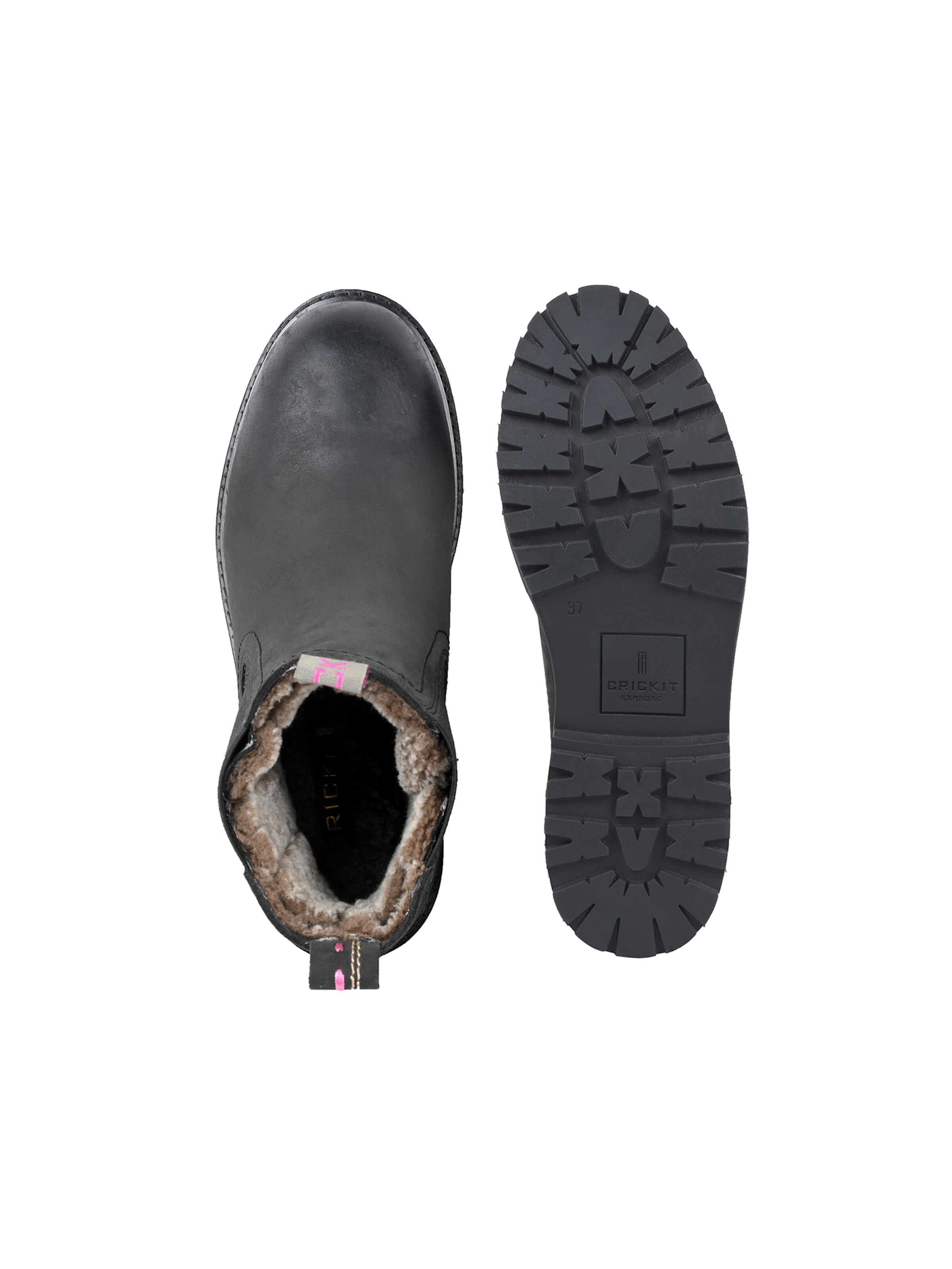 Crickit Chelsea boots ' SOA ' in Zwart