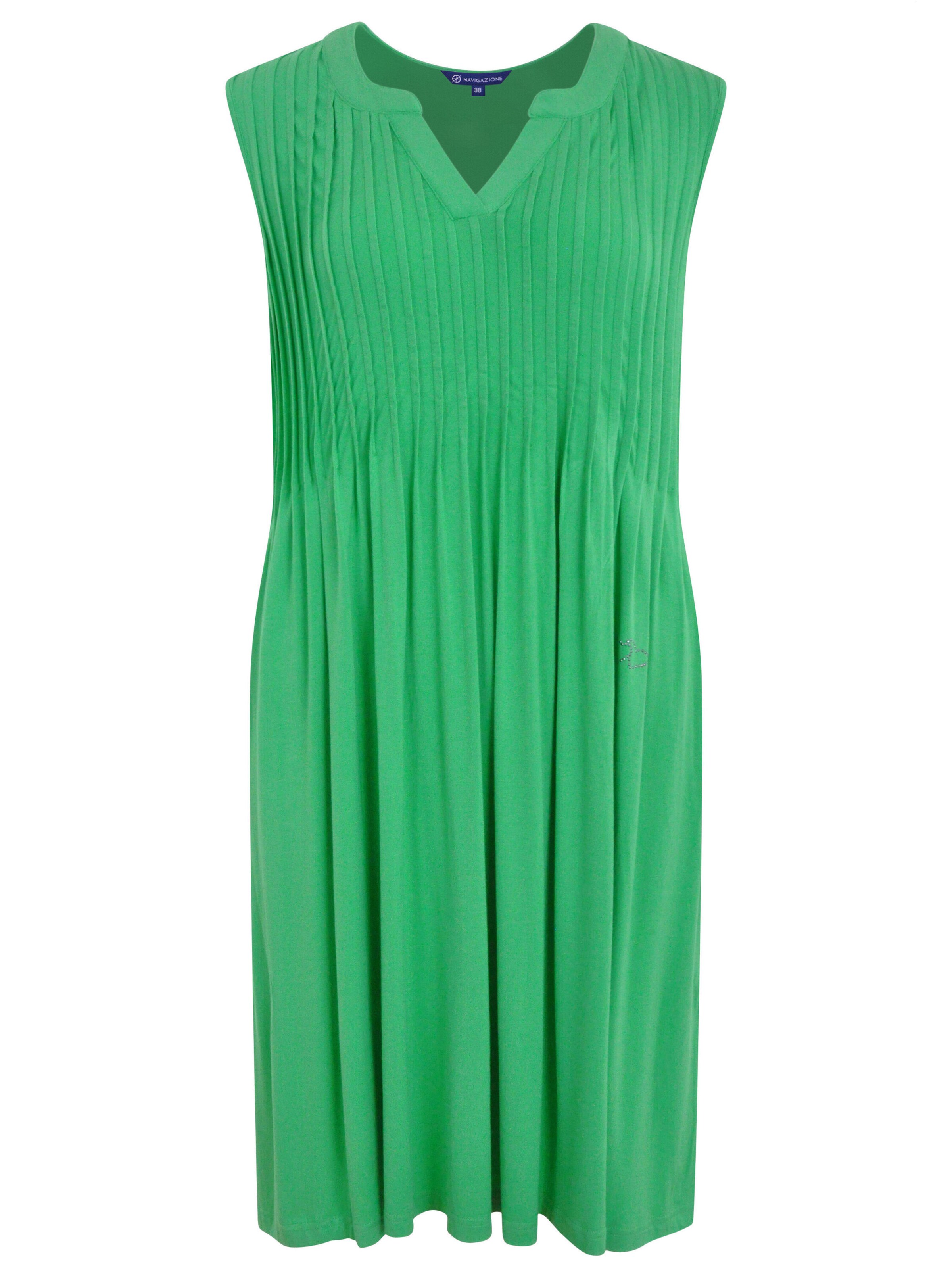 Navigazione Kleid in Grün: Vorderseite