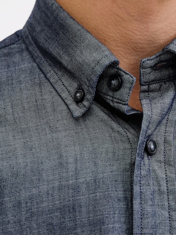 JACK & JONES Regular Fit Skjorte 'JPRBLARICHARD' i blå