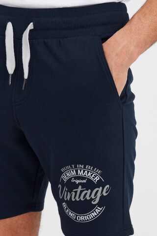 BLEND Regular Trousers 'TORBEN' in Blue