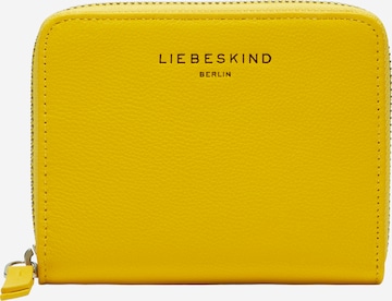 Liebeskind Berlin Wallet in Yellow: front