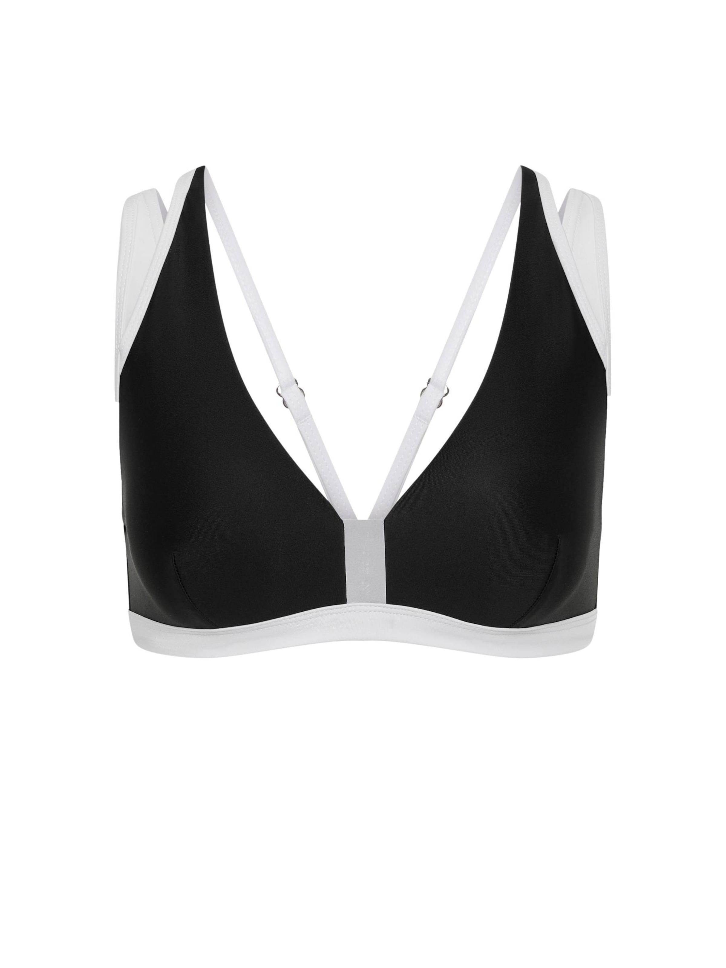 Horizon Athletic Trójkąt Sportowa góra bikini 'Arafura Bikini Top Luna' w kolorze czarny: przód