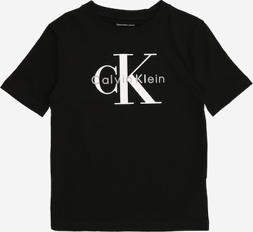 Calvin Klein Jeans T-shirt i svart: framsida
