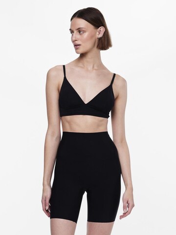 PIECES Skinny Leggings 'NAMEE' i svart: framsida