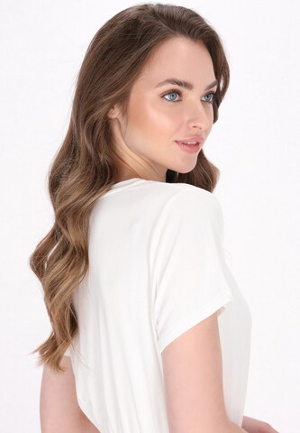 DreiMaster Maritim - Vestido de verano 'Fashion Look' en blanco