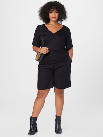 ABOUT YOU Curvy Shirt 'Asya' in Black