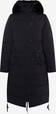 Manteau d’hiver usha BLUE LABEL en noir : devant