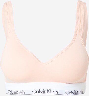 Reggiseno di Calvin Klein Underwear in arancione: frontale