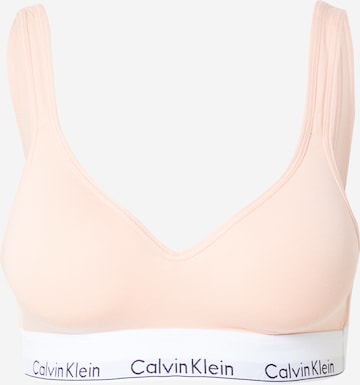 Calvin Klein Underwear Bra in Orange: front