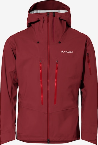 VAUDE Outdoorjacke 'Monviso' in Rot: Vorderseite