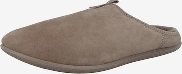 ECCO Slippers in Brown: front