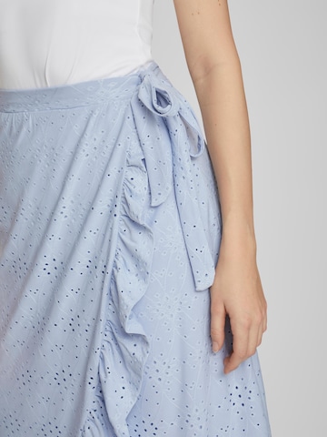 VILA Skirt 'Kawa' in Blue