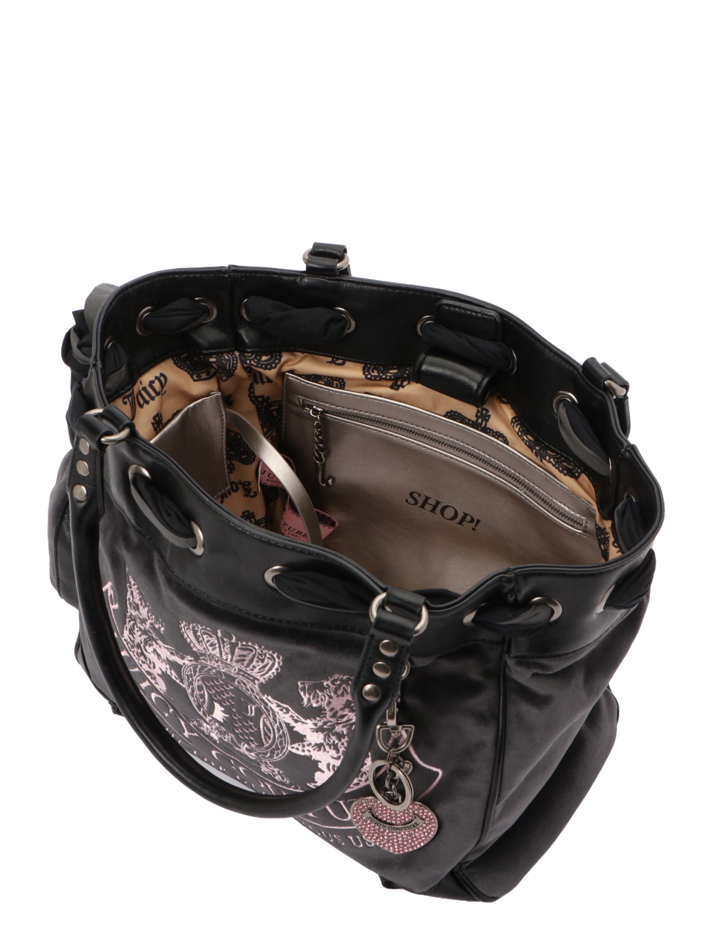 pelēks Juicy Couture Pleca soma 'Daydreamer'