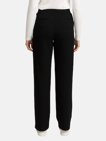 TOM TAILOR Loosefit Broek in Zwart