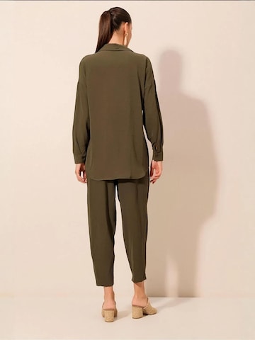 Bigdart - Calças de fato em verde