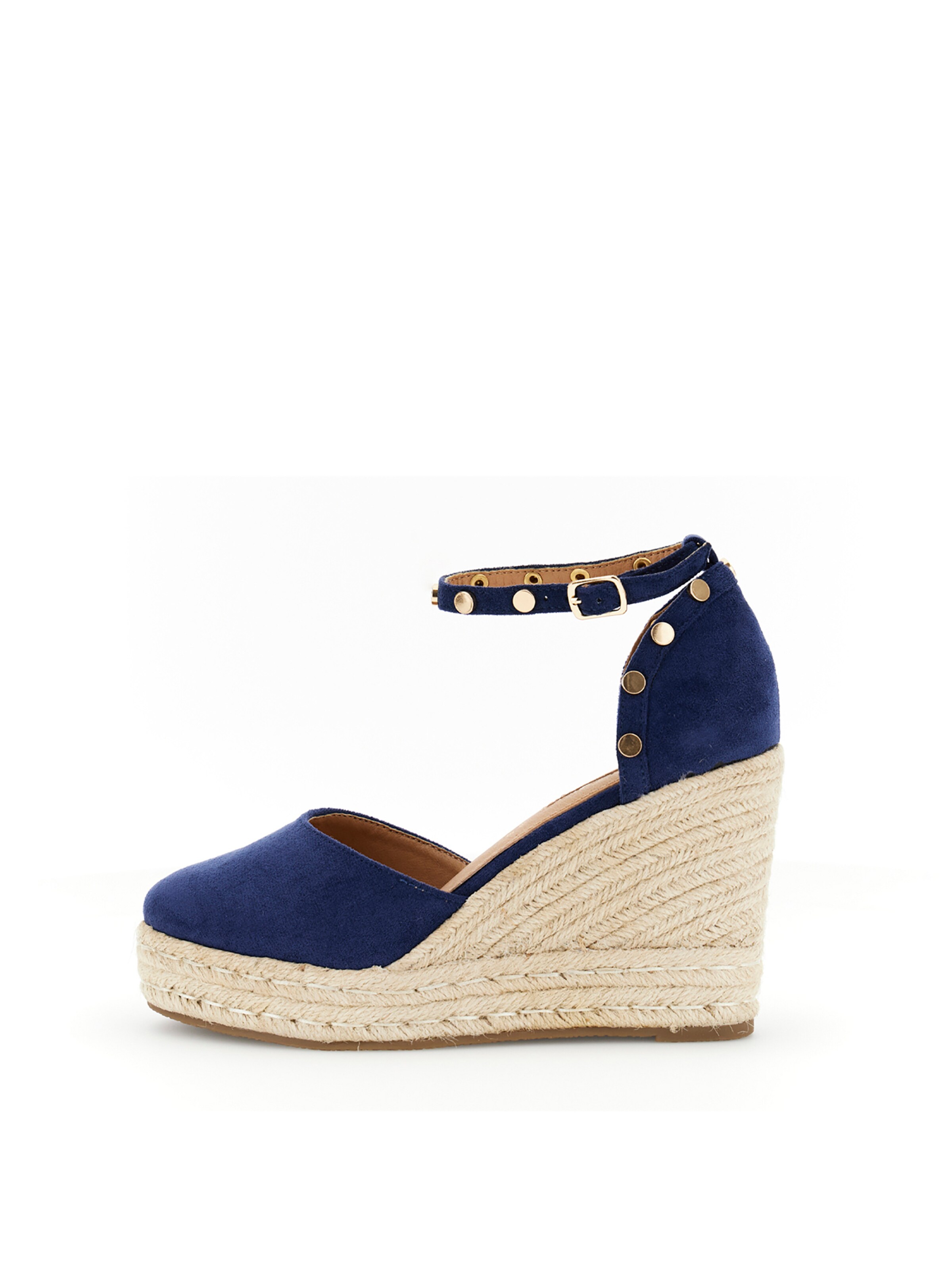 Sandalo di CAFè NOIR in blu: frontale