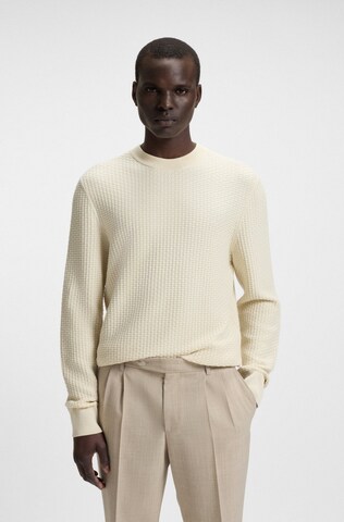 BOSS Pullover 'H-Imberto' in Weiß: Vorderseite