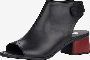 REMONTE Sandals in Black: front