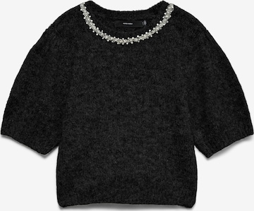 VERO MODA Trui 'VMNOVAH' in Zwart: voorkant