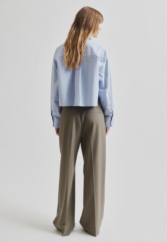 SECOND FEMALE Bluse 'Baulo' in Blau