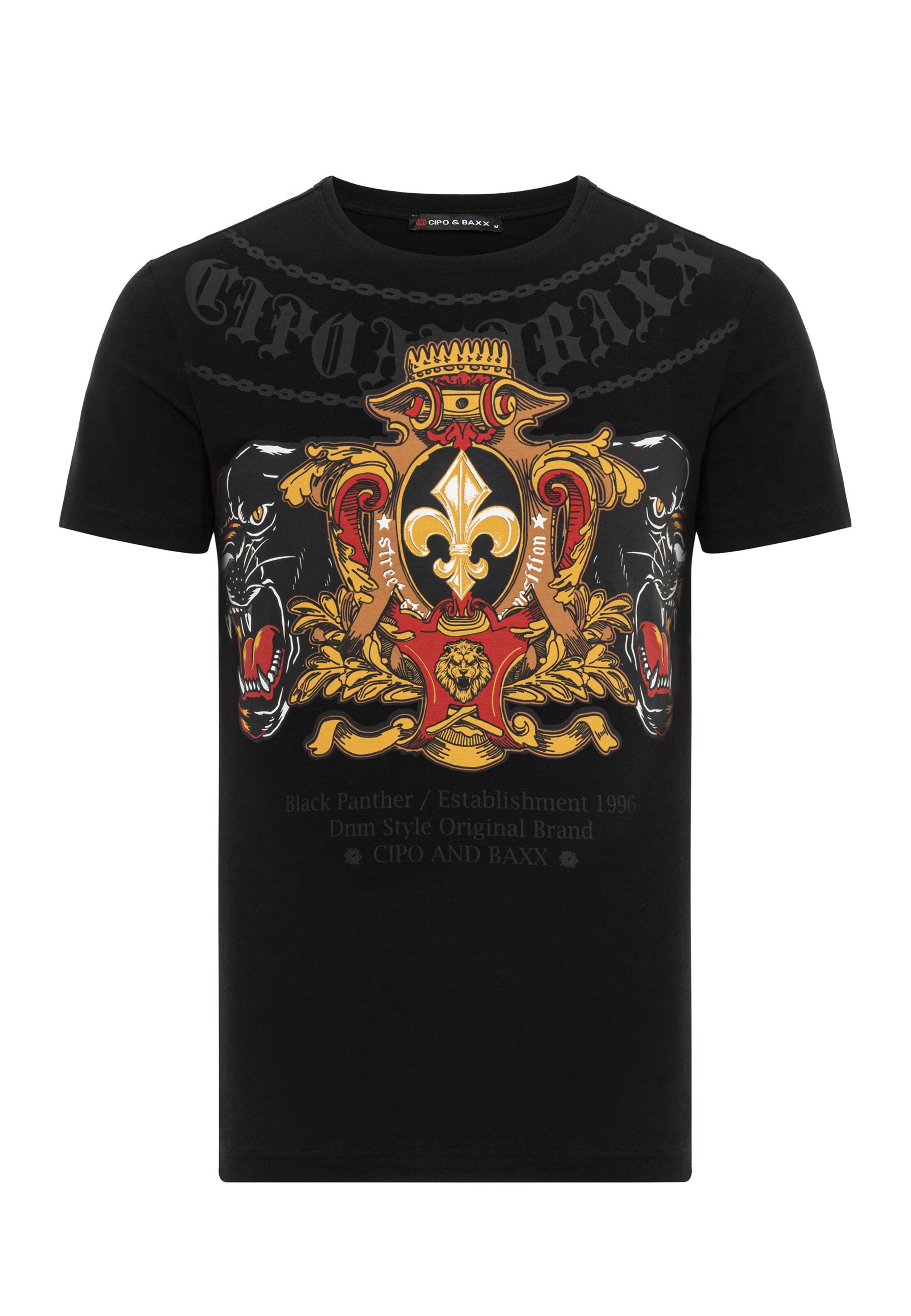 CIPO & BAXX Shirt in Black: front