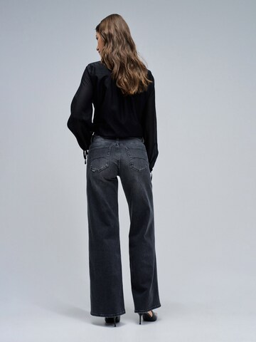 Salsa Jeans Wide leg Jeans in Zwart