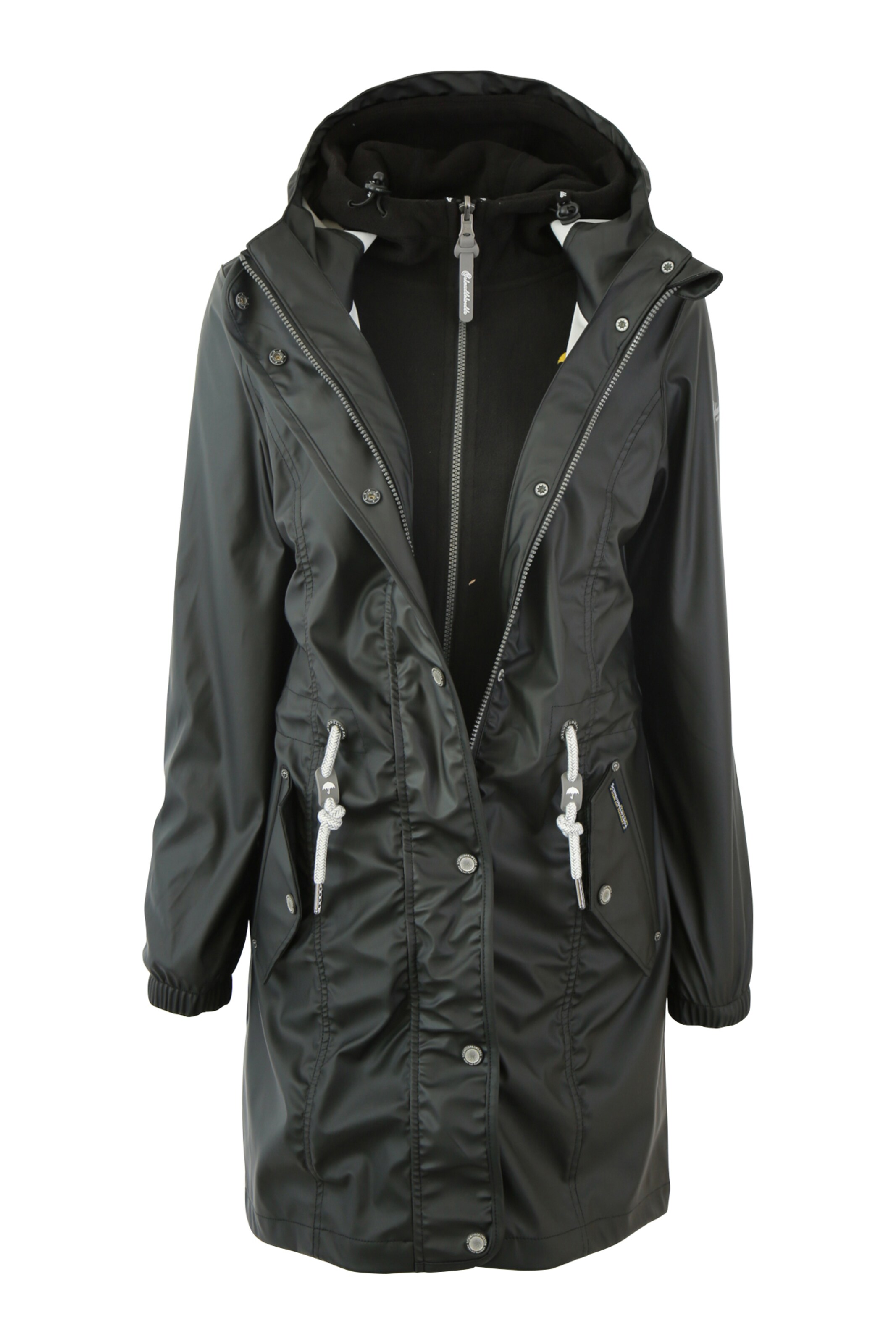 Schmuddelwedda Funkcionalen plašč | črna barva