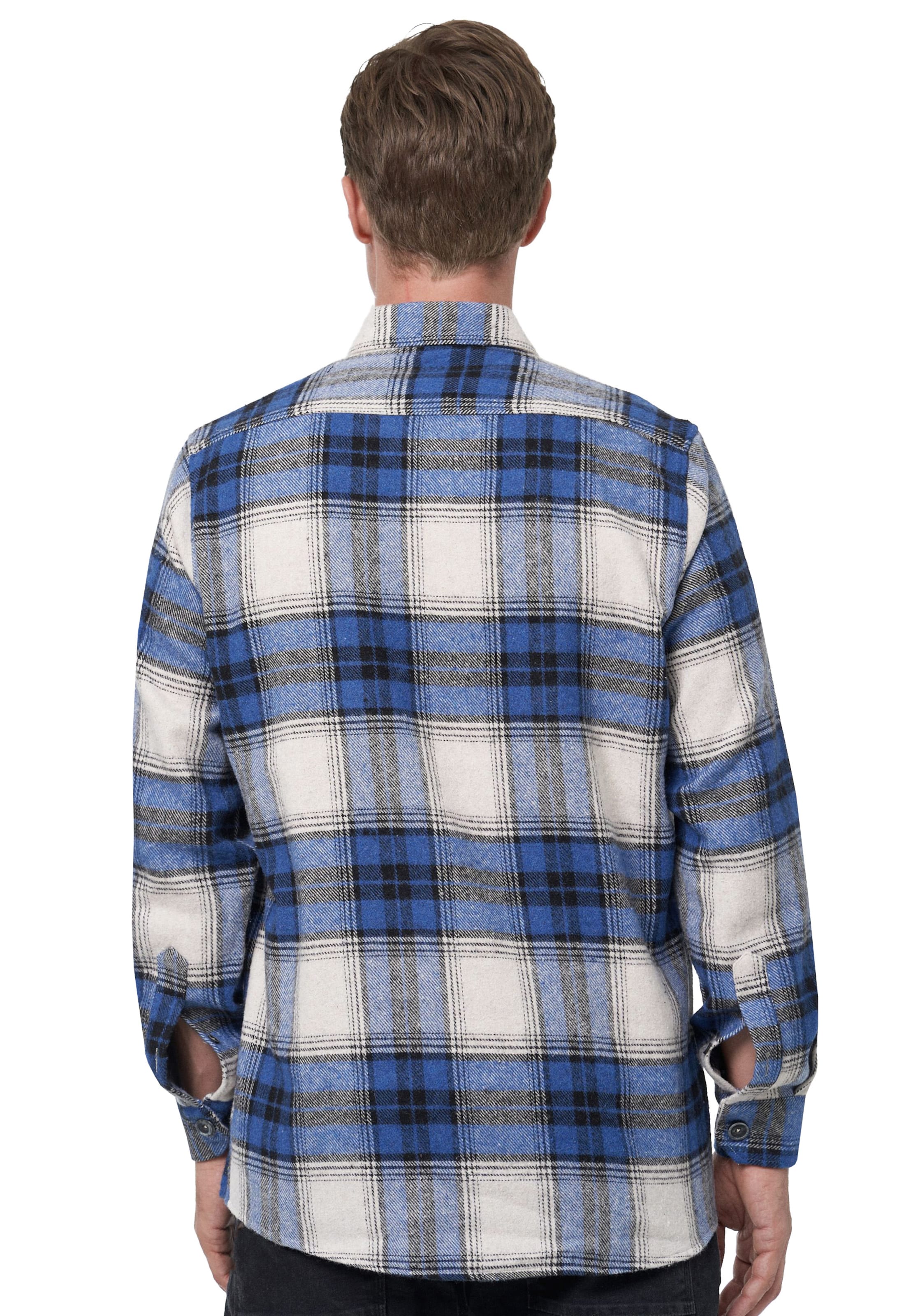 Rusty Neal Slim Fit Hemd in Blau