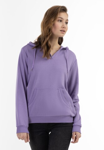 MYMO Sweatshirt in Purple: front