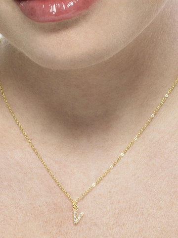 Luxenter Necklace 'Alphabet' in Gold