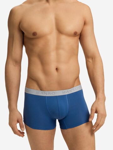 Hanro - Boxers 'Essentials' em azul: frente