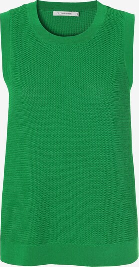 TATUUM Knitted vest 'FAYA' in Green, Item view