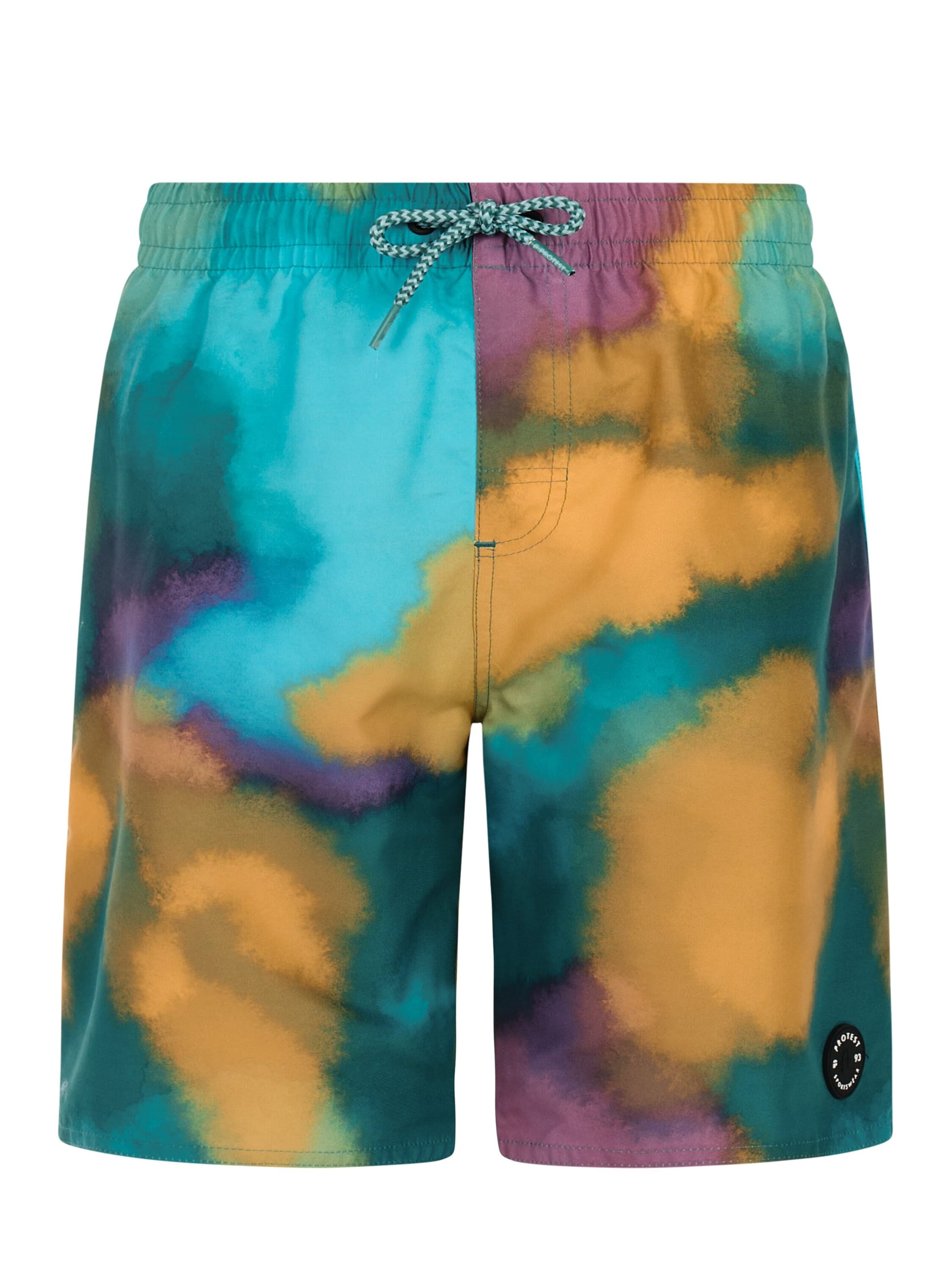 PROTEST Board Shorts 'PRTEmil JR' in Green: front