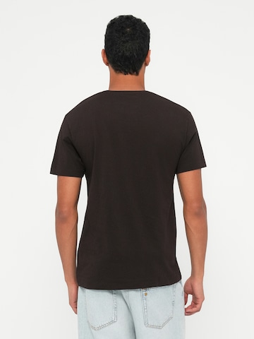 Samsøe Samsøe Koszulka 'Kronos' w kolorze brązowy