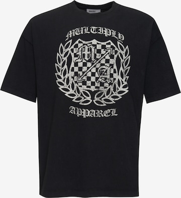 Multiply Apparel Shirt in Zwart: voorkant
